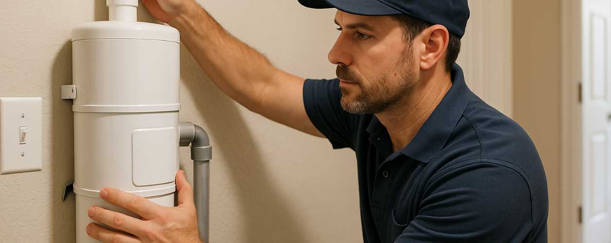 Central Vacuum Installation